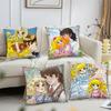 Anime Manga Candy Pillow Case Square Pillow Bedroom Sofa Leisure Comfort Cushion Car Living Room Home Decoration