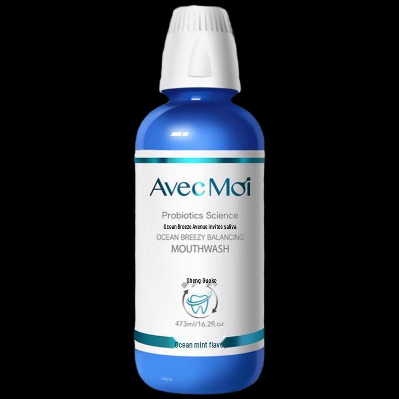 Avec Moi Ocean Breeze Probiotic Mouthwash 473ml