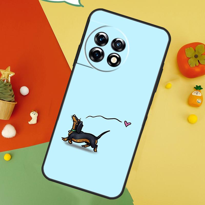 Dachshund Teckel Dackel Dog Case For OnePlus 9 10 Pro 11 12 13 15 13T 13R 12R 10T 8T Nord 5 CE 2 3 4 Lite N20 N30 Cover