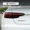 Car Emblem Leaf Metal Stickers Auto Decoration For Volvo XC90 V90 V60 XC60 V40 EC40 EX40 S80 S60 S90 C40 XC40 V70 XC70 C30 C70