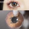 Eyeshare 2pcs Color Contact Lenses for Eyes Aurora Blue Green Colored Lenses Yearly Cosmetic Contact Lens for Eyes Beauty Makeup