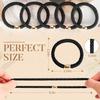 Hair Ties No Damage 10/15PCS Ponytail Holders Elastic Hair Ties for Thick Hair Bands for Women Girls's Braided