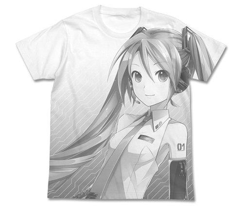 Cospa Hatsune Miku V3 T-Shirt Ver.2.0 White Size L