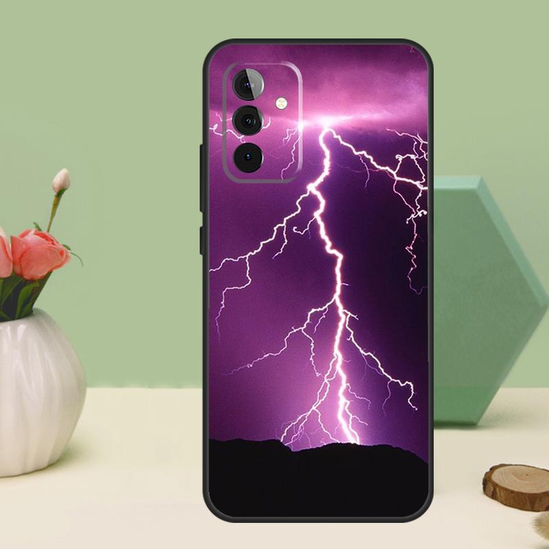 Sky Lightning Style For Samsung Galaxy A26 A54 A34 A14 A52 A32 A12 A13 A33 A53 A15 A16 A36 A56 A06 A35 A55 Case