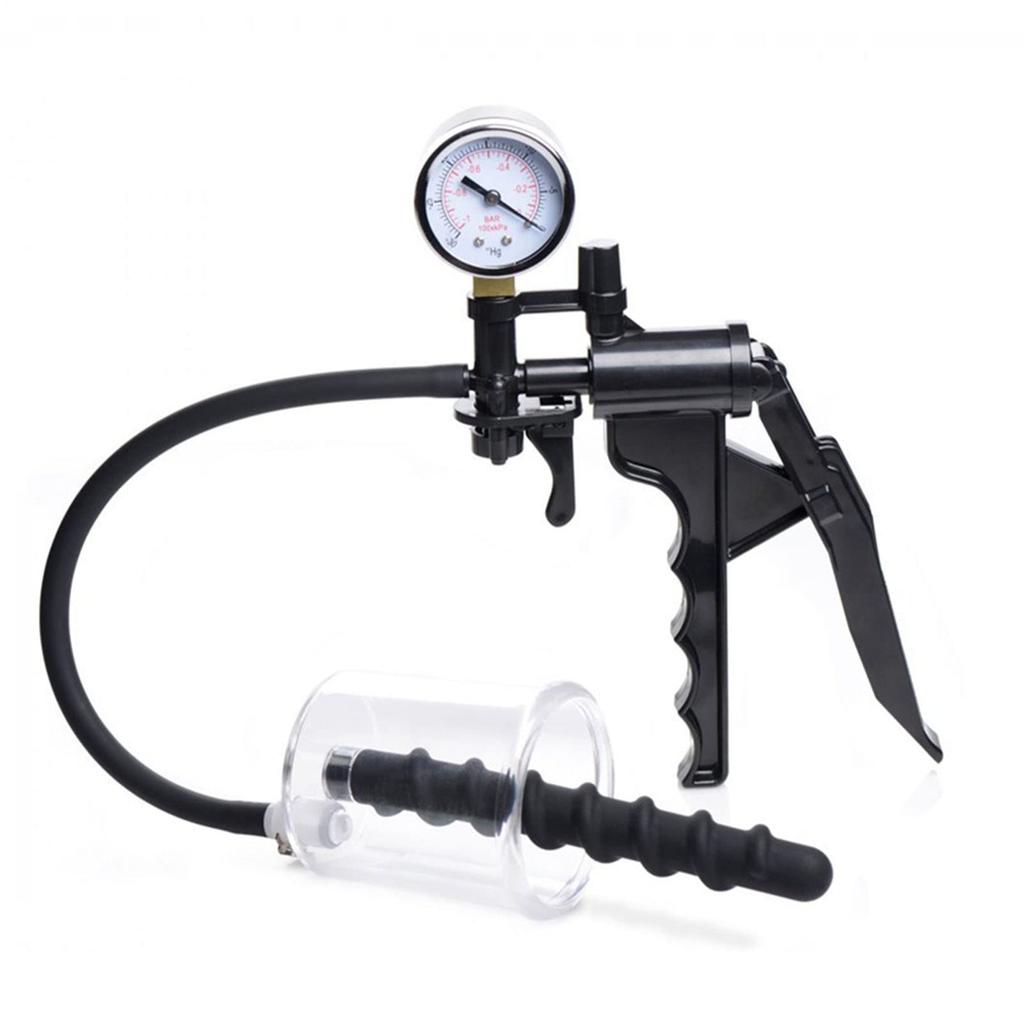 ForstST Prostate Massage Manual Vacuum Suction Massage Prostate Stimulator Anal Pump Massager for Men and Fully Sex Toys Women, Waterproof,