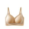 Seamless Wirefree Large Bust Shaping Gathering Comfortable Bra For Women