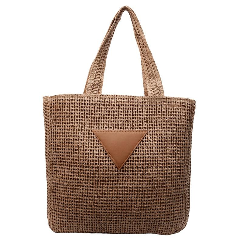 

Large capacity bag women s new trendy fashion commuter straw bag versatile casual shoulder armpit bag хакі