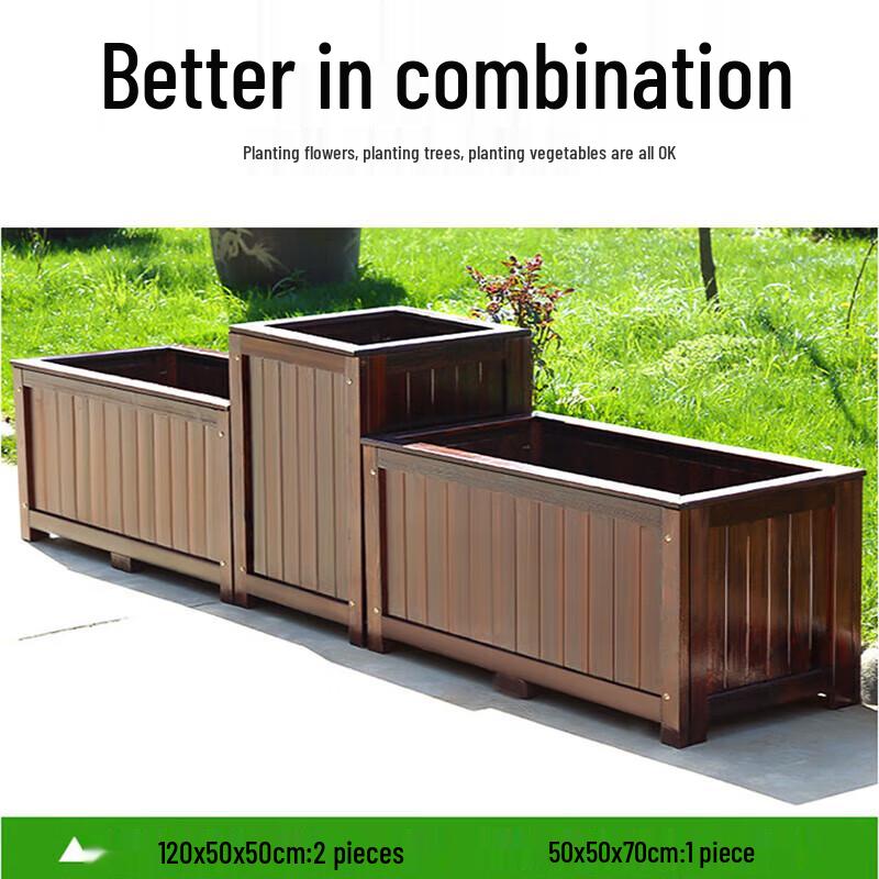 Anticorrosive Wood Planter Box