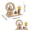 STEM Toys for Boys Girls Science Kits Hand-cranked Generator Christmas Birthday Gifts for Teens Gift DIY Building Crafts Kit