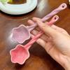 Girl's heart cute ceramic spoon star stirring spoon household rice spoon high value coffee spoon