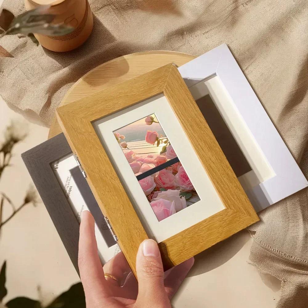 Kinder Kunst Rahmen Magnetisch A6 Wechselbar Kinder Frametory für Foto Zeichnung Gemälde Bilder Anzeige Aufbewahrung Fotorahmen