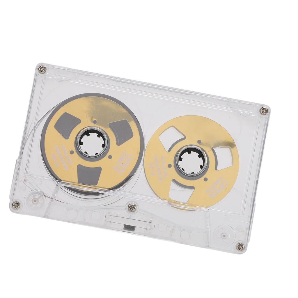 Reel to Reel Blank Cassette Tape 50 Minutes Normal Bias Double Sided Metal Sound Recording Cassette