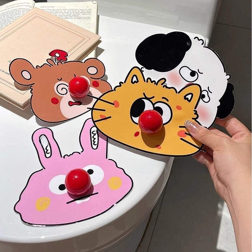Cartoon Toilet Seat Lid Lifter Traceless Toilet Seat Cover Lifter  Bathroom Accessories