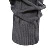 Sweter Jesień Nowy Męski Golf Casual Dzianinowy Ciepła Koszulka Męska Jednolity Kolor Sweter Duży Rozmiar