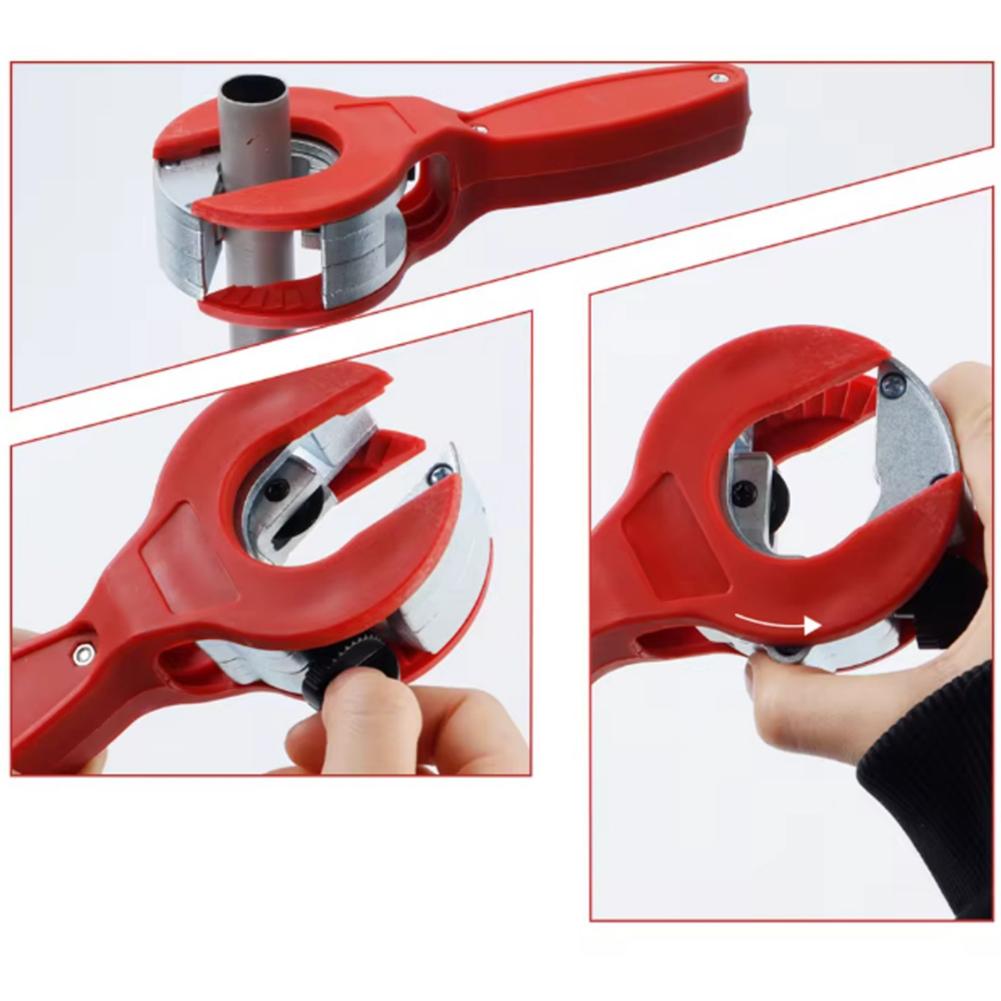 One-hand Pipe Cutter Ratchet Pipe Cutter Plumbing Repair 8-29 Mm Cuts Copper And PVC Compact For Confined Spaces
