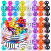 10-200 ks Připínací magnetické kolíčky Barevné praktické kulaté magnety pro DIY lednici, fotografie, poznámky, bílou tabuli, kancelářskou schůzku, mapu