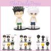 Pvc Fullmetal Hunter Model Figures Gon Killua Kurapika Collectible Car Decor 10cm