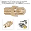 4AN Oil Inlet Feed Adapter with 1.0mm Restrictor for GT28 GT30 GT35R Ball Bearing Turbo