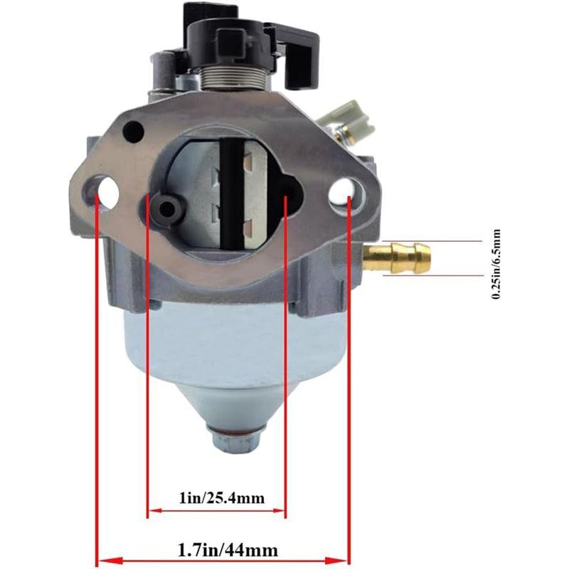 ABWR-16100-Z9L-811 Carburetor (BB76J A) With Air Filter Kit Compatible With For Honda GCV170LA HRN216 HRX217 Models