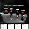 Knife Sharpener 5 In 1 Adjustable Angle Kitchen Grinding Machine Professional Knife Scissors Sharpening Tools Home Kitchen Knife