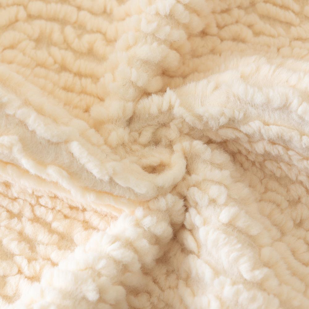 Winter Plüsch Sofakissen Einfach Verdickt Modern Rutschfester Sofabezug Stoffbezug Überzug