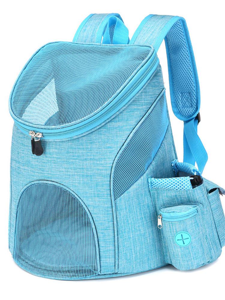 Tragbarer Haustierrucksack für Katzen & Hunde - Doppelschulter, Brusttasche, Ausflugs-Träger