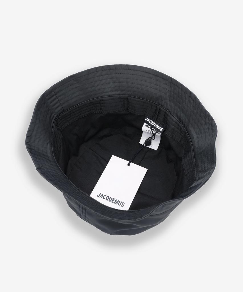 JACQUEMUS Le Bob Auvalière Bucket Hat - Black / 236Ac5873138990