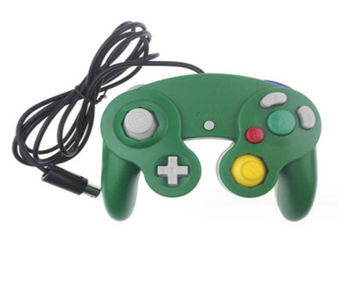 NGC Kabelgebundener Gamecontroller mit Farbkreuz für Konsole