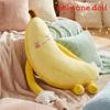 Plush Eggplant Long Pillow With Removable Inner Cushion For Side Sleepers And Pregnant Women