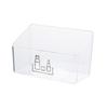 Storage Box Fine Workmanship Wide Application PS Empty Wide Cosmetic Organizer Household Supplies