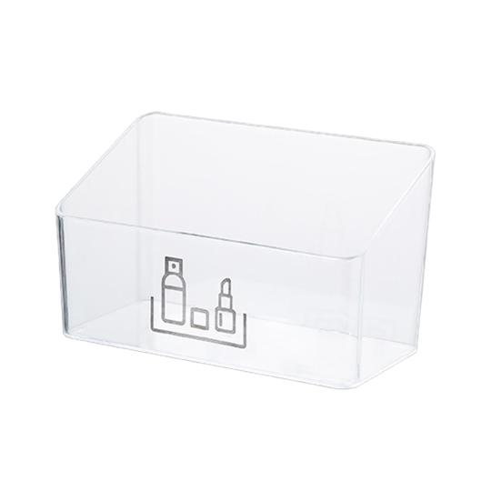 Storage Box Fine Workmanship Wide Application PS Empty Wide Cosmetic Organizer Household Supplies