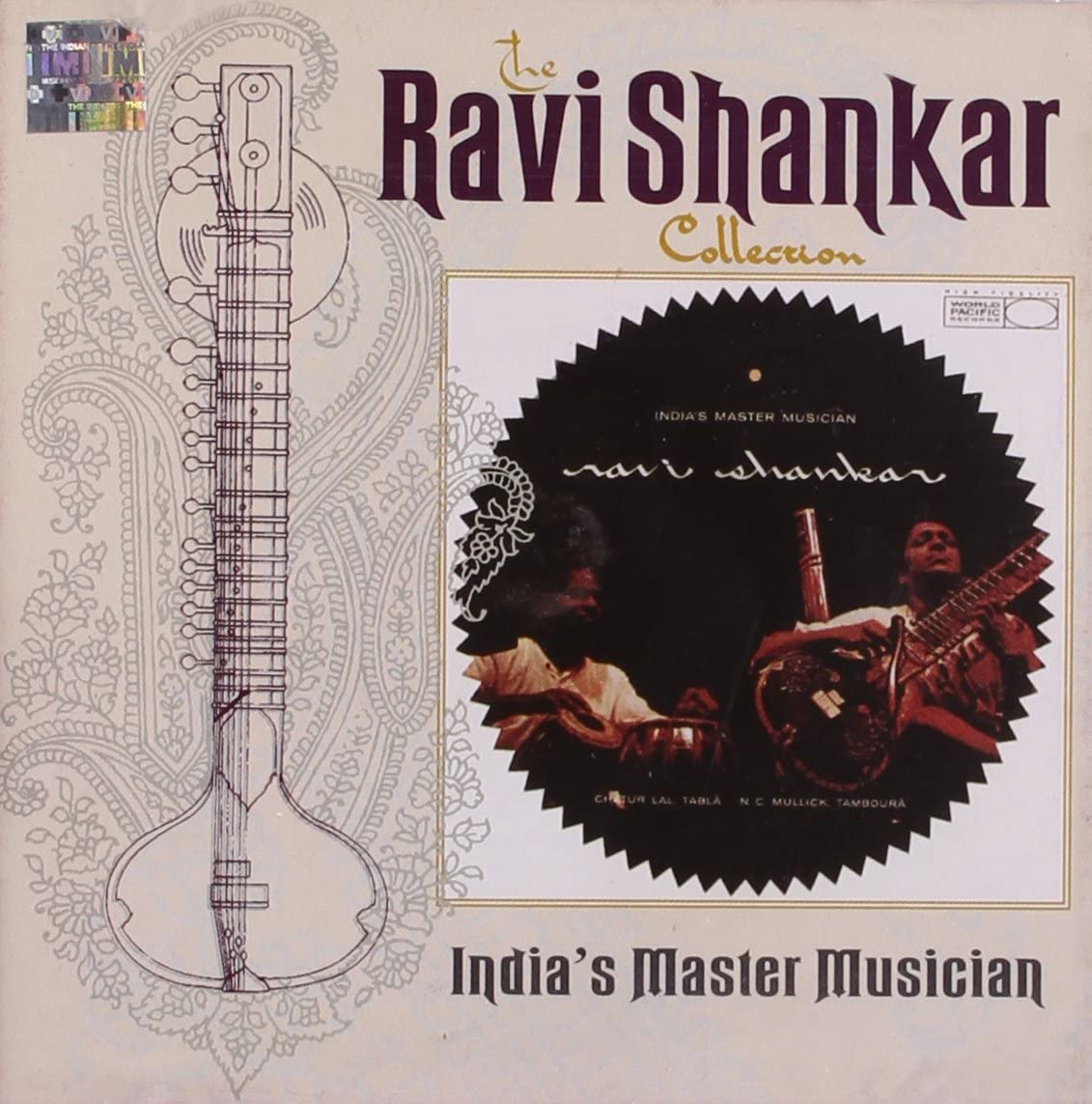 

CD RAVI SHANKAR - India s Master Musician 724356702325 Angel US World Music Used
