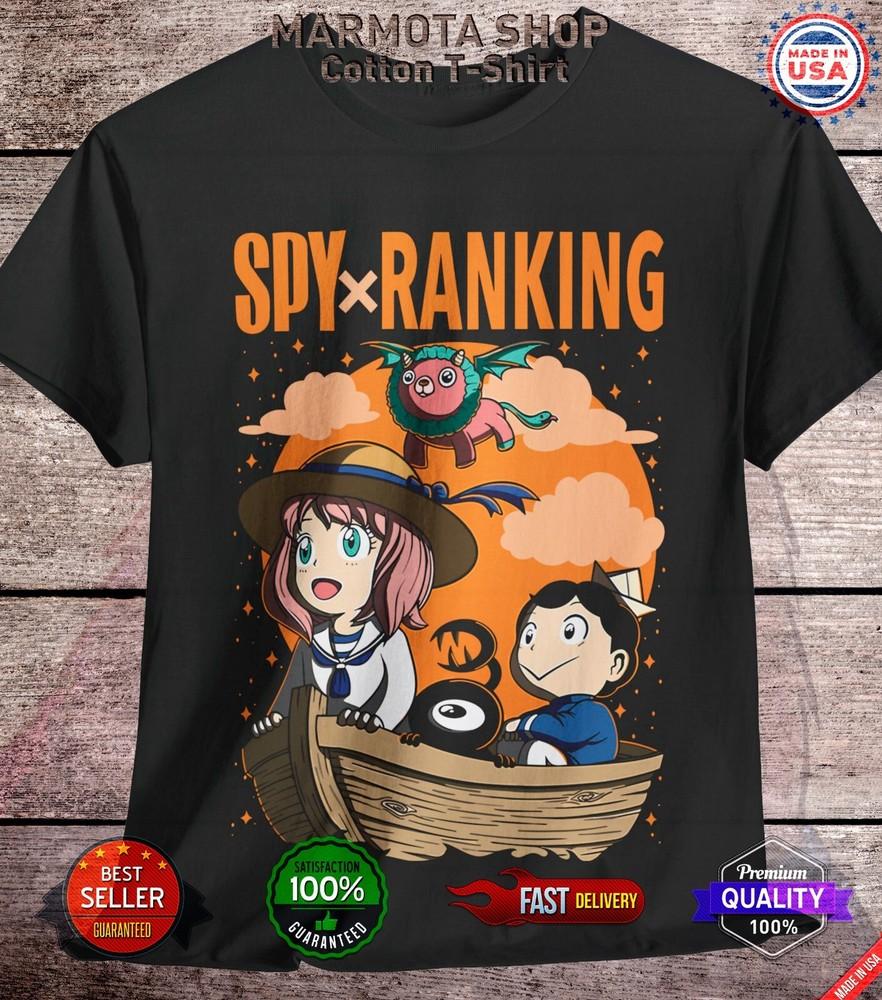 

Spy X Family Ranking of Kings T-Shirt Anya Bojji Anime Halloween Tee Kawaii 4XL