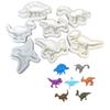 DIY Dinosaur Silicone Molds Triceratops Shape Fondant Mold Biscuit Cookie Baking Mold Chocolate Decor Handmade Mold