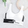 Beautiful back no steel ring sports shock-proof underwear women's suspenders small vest tube top small chest gathering anti-sagging bra thin