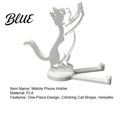 Desktop Phone Holder 3D Printed Mobile Holder One-Piece Molding Stand