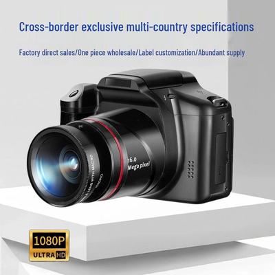 XJ05 High-Definition Digital Camera with Video Recording & Mic, Magnifying Glass, and SLR Camcorder.