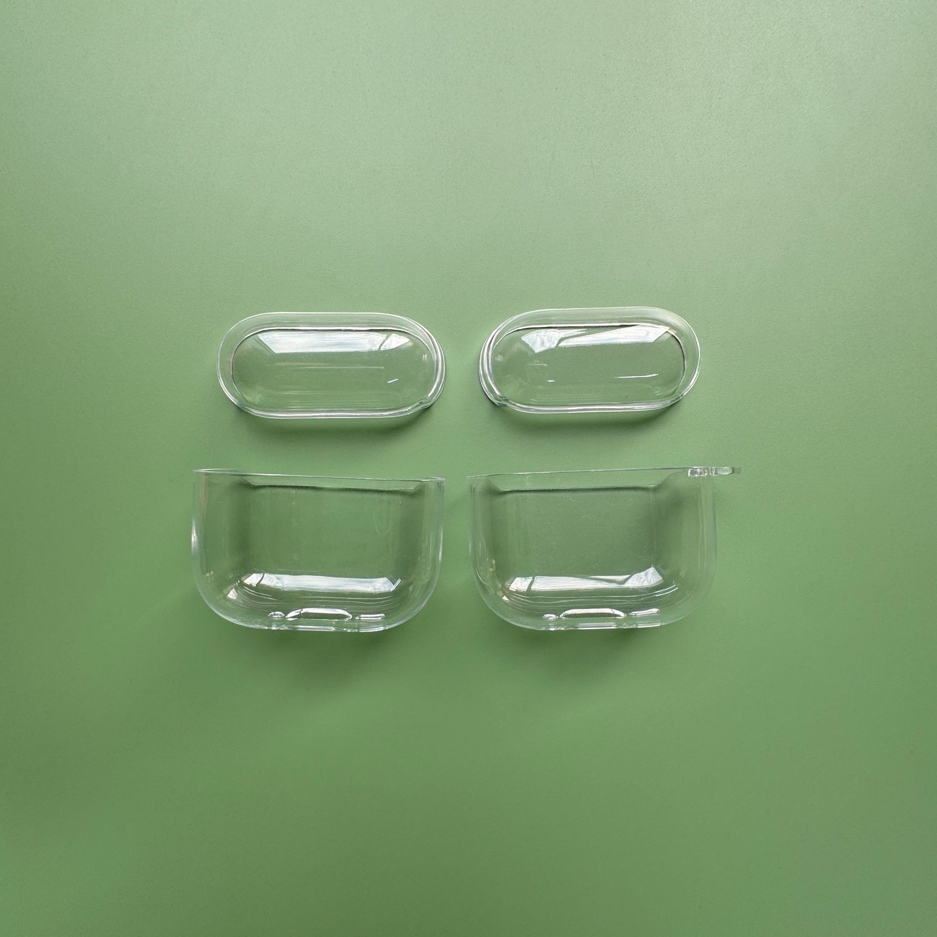 Applicable to Apple airpods4 Bluetooth protection PC hard case transparent material spot earphone TPU soft cover factory