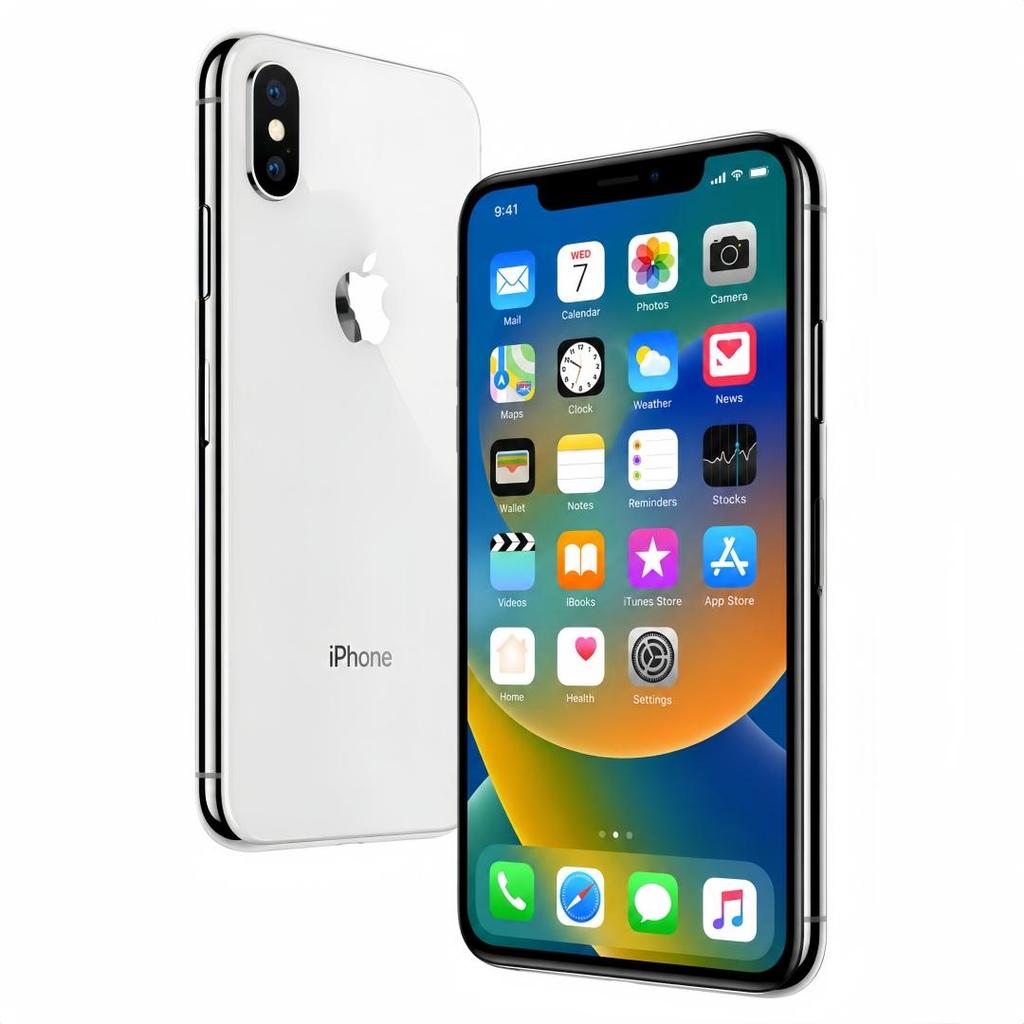 Refurbished Apple iPhone X 5.8'' 3GB RAM 256GB ROM All Colors 4G LTE Unlocked Smartphone With Single SIM