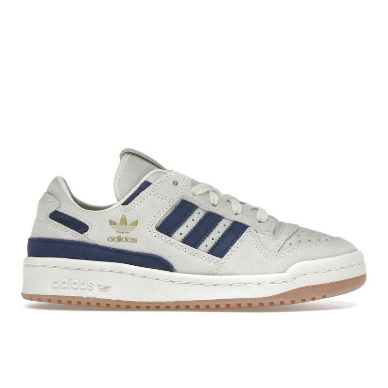 Adidas Forum Low CL Cream White Dark Blue Unisex Sneakers IF9681
