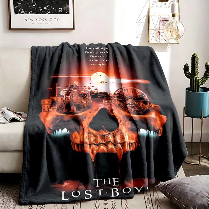 The Lost Boys Theme Blanket Suitable For The Sofa Camping And Travel Made Of Soft Flannel Material An Ideal Gift For Occasions Such As Birthday