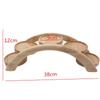 Hotpot Arch Bridge Plate Sushi Bridge Boat Tableware Dessert Wooden Dim Sum Plate Sushi Tray Japanese Kitchen Bento  Sushi Plate