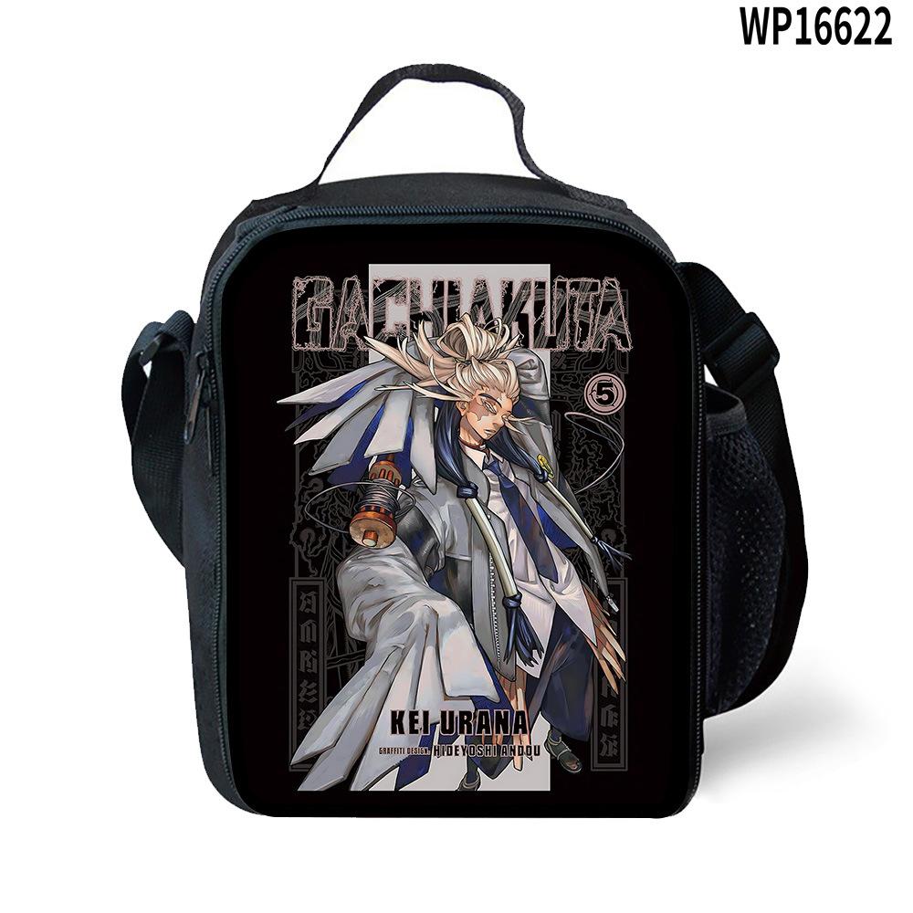 Sac bandoulière classique pour étudiant Gachiakuta Boîte à lunch Isolation thermique Sac à déjeuner 3D Imprimé Sacs à main isothermes pour pique-nique Sacs à glace
