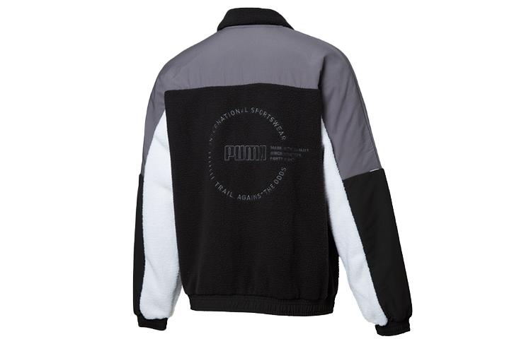 Puma Jackets Men's Black Stand Collar Moderate Other 596731-01