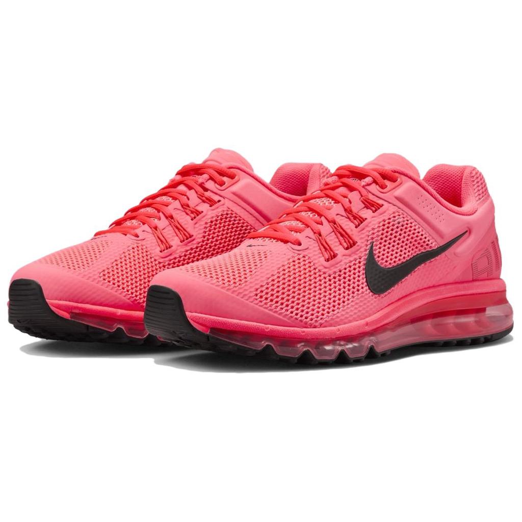 Nike Air Max 2013 Hot Punch Unisex Sneakers Rosa Lysende karmosinrød Svart HF3660-600