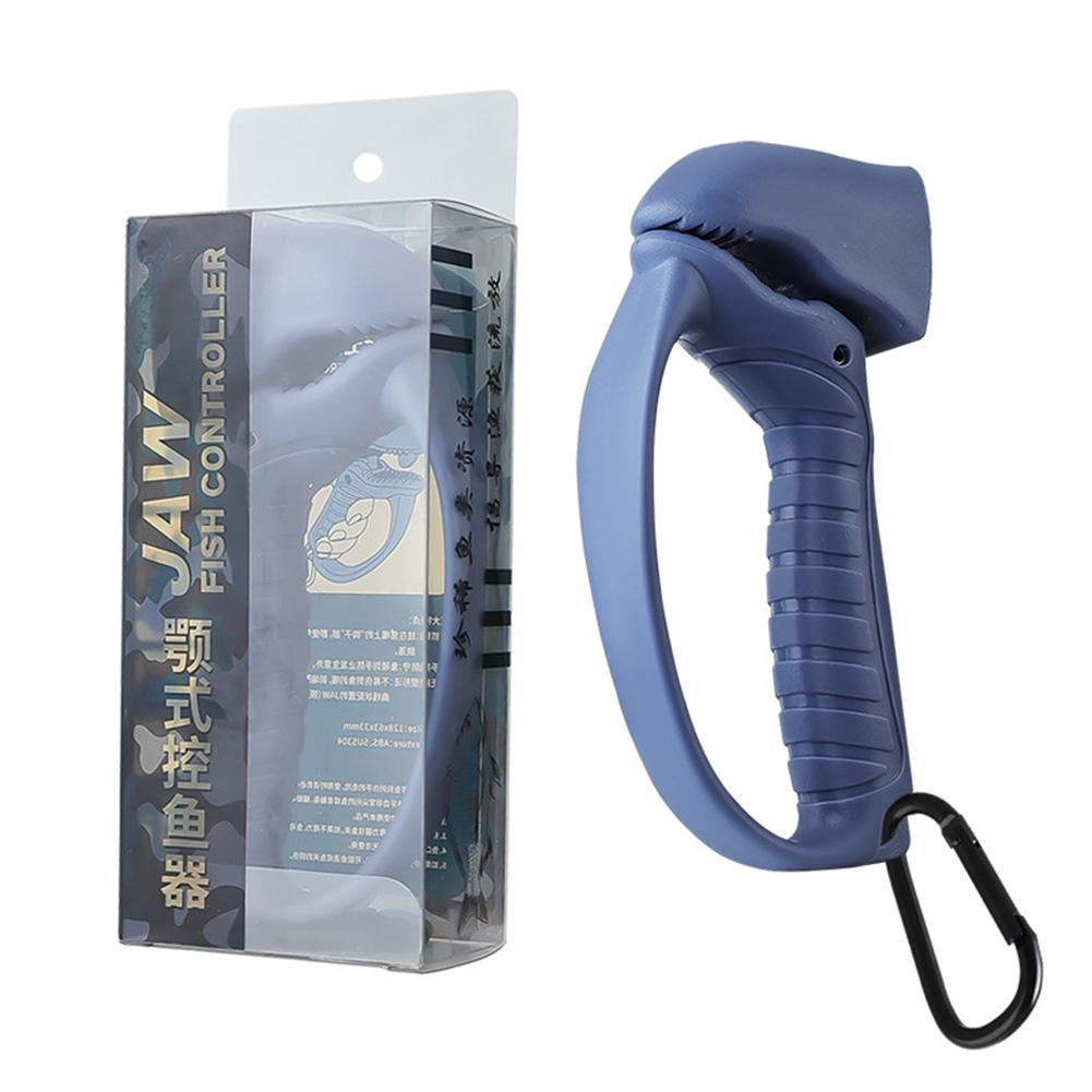 Jaw-shaped Fishing Gripper Plastic Trout Bass Pike Fish Clip Holder Fish Controller Fishing Accessories