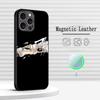 Pop Hot Tokyo Ghoul Anime Pattern Phone Case For iPhone 17 16 15 14 13 12 Plus Pro Max High-end Luxury Magsafe Sheepskin