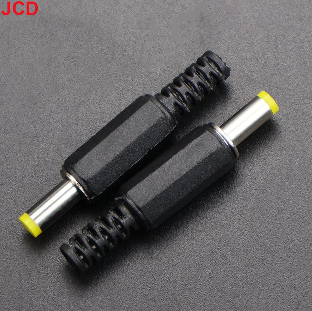 5/10Pcs DC Power Male 4.0mm x 1.7mm Solder Connector Plug 4.0 x 1.7mm DC Power Plugs Male Jack Straight Adapter For DIY Projects
