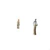 Mary African Tribal Lady Resin Sculpture Decorative Figurine Artwork Blessed Desk Display Vintage