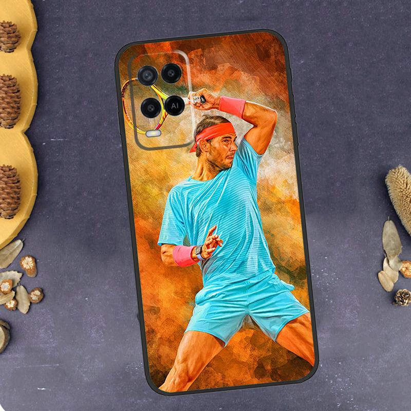 Rafael Nadal Phone Case For Oppo A79 A18 A38 A58 A78 A98 A17 A40 A60 A80 A16 A76 A96 A15 A74 A94 A54 A77